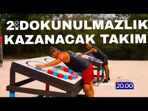 2.DOKUNULMAZLIK KAZANACAK TAKIM KİM OLACAK SURVİVOR #survivor #dokunulmazlık fragman