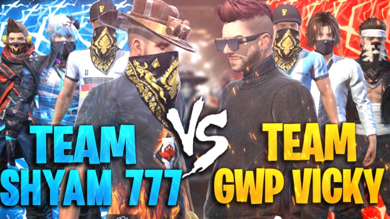 TEAM SHYAM VS TEAM VICKY || CLASH SQUAD VERSES BATTLE
