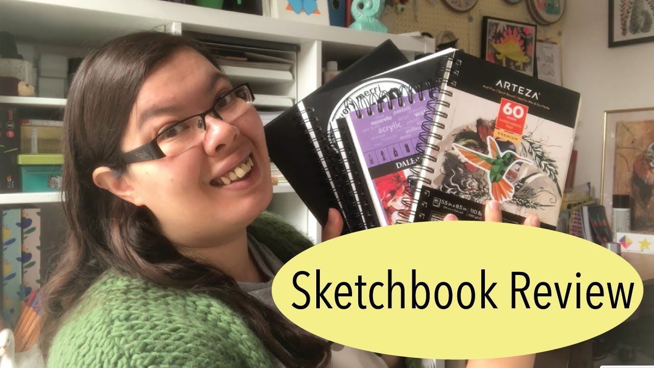 Sketchbook Review | Moleskine, Arteza and more!