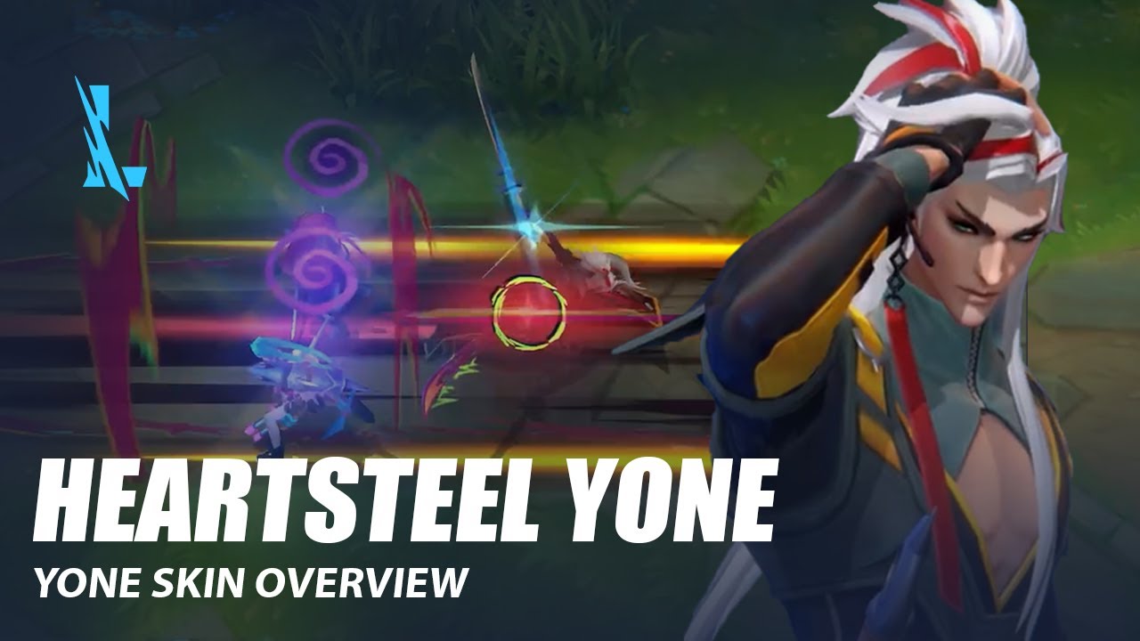 Yone Heartsteel prévia da nova skin do Wild Rift #lolmobile #leagueofl