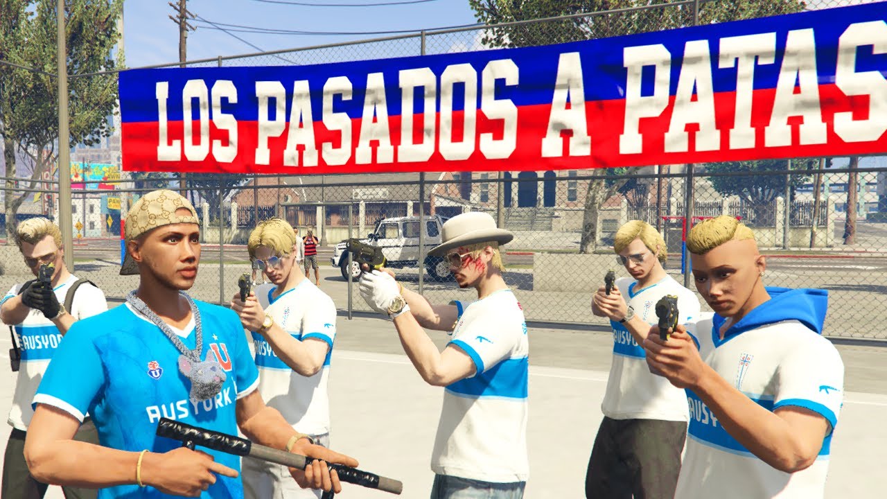 🔵🔴LOS DE ABAJO Y LOS CRUZADOS ENTRAN EN CONFLICTO⚪🔵 GTA 5 RP