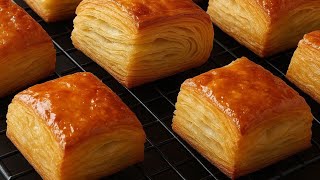 I finally found a very convenient and easy way to bake puff pastry / pastry chefs hide this🥰