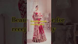 😍beautiful bridal reception party saree #shortvideo #viralvideo #fashion #trendingvideo 😍