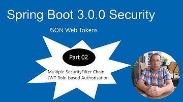 Spring Boot 3 Security  JWT (part 02)  Multiple Filter Chain & JWT Role-based Authorization.