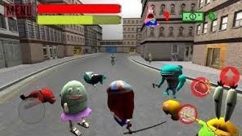 SPONGE SIMULATOR. BOTTOM CITY OF BOB 3D GAME Part 2