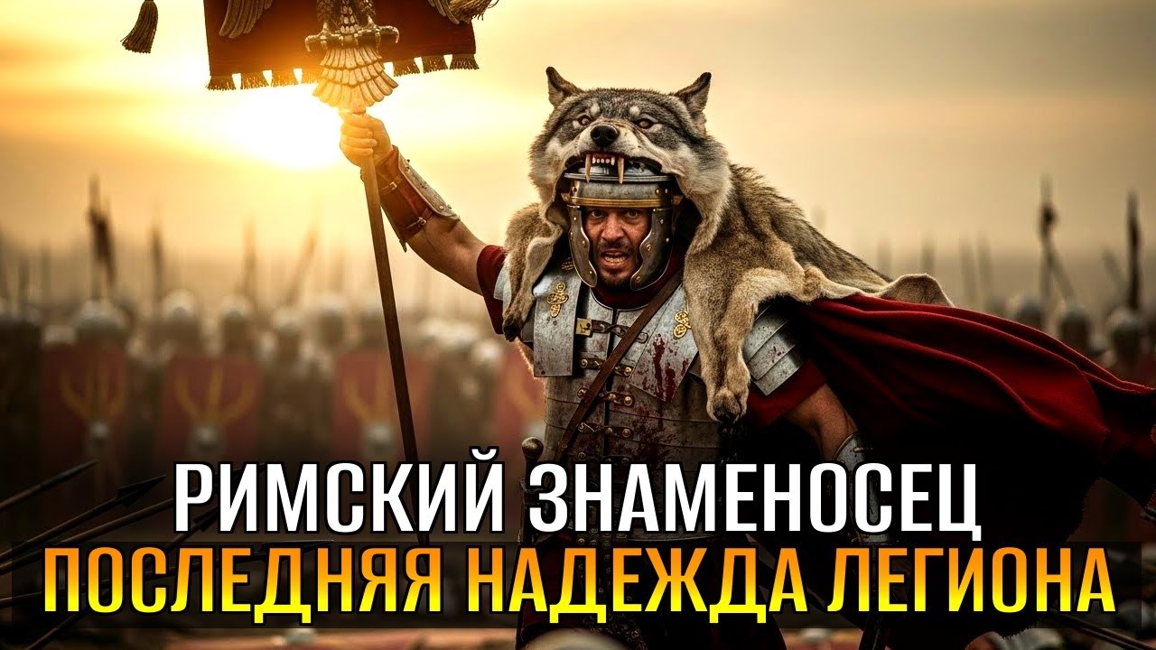 РИМСКИЙ ЗНАМЕНОСЕЦ: Смертник в Волчьей Шкуре! Почему Враги Охотились Именно За Ним?