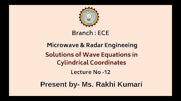 Microwave & Radar Engineering | AKTU Digital Education