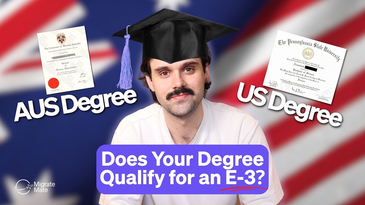E-3 Visa Degree Equivalency: Does Your Degree Qualify?