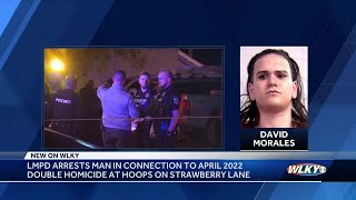 LMPD arrested man connected to double homicide in south Louisville