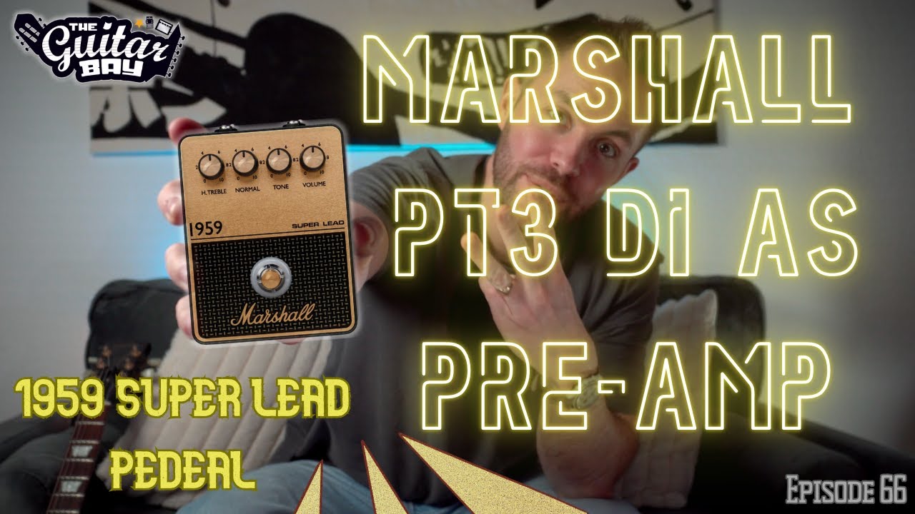 Marshall 1959 Super Lead Pedal as a Preamp? Gibson Les Paul - The