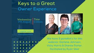 RPMA Webinar Keys to a Great Owner Experience