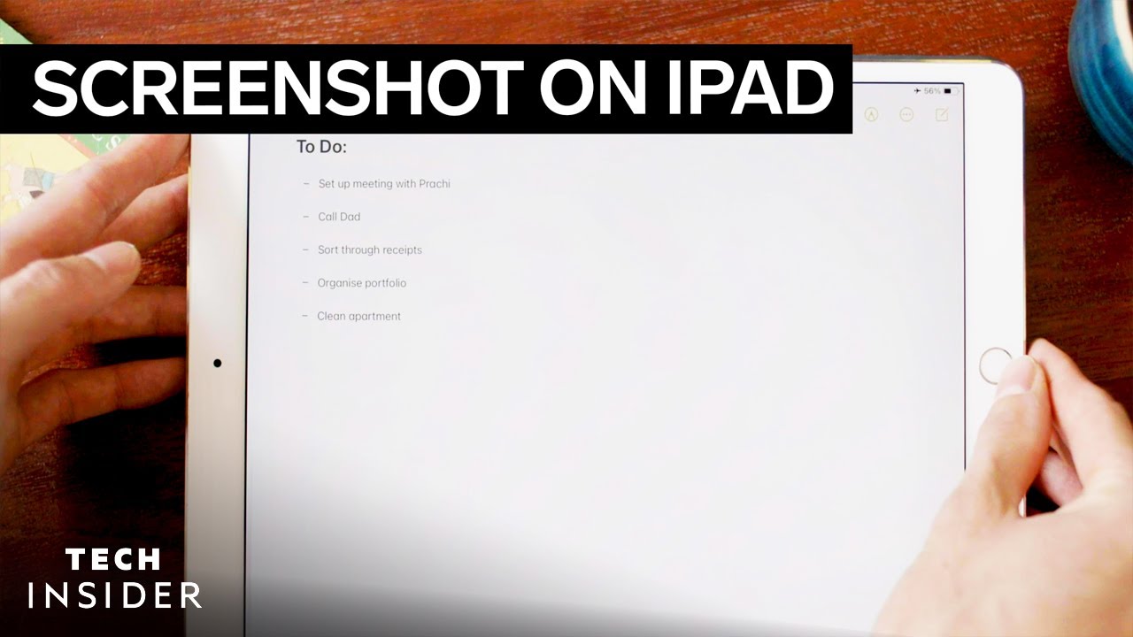 How To Take A Screenshot On Ipad Youtube