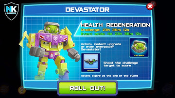 Angry Birds Transformers 2.0 - Devastator - Day 2 - Featuring Optimus Maximus