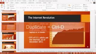 PowerPoint 2013: The Thumbnail Pane Context Menu