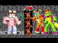 SCAVO 100 STRATI DI FREDDY FNAF SECURITY BREACH SU MINECRAFT !