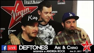 Deftones - Virgin Radio Italy Interview 2017 [HD]