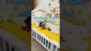 HunyHuny cot cum crib review #subscribe #shorts #youtubeshorts #likeforlikes #newmom #baby #shorts