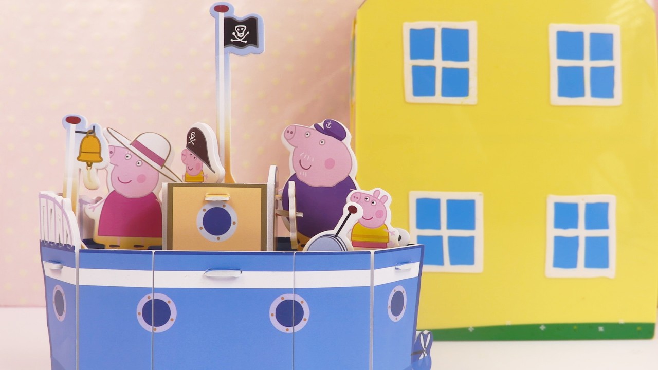 Bateau de Papi Pig | Jeu de Construction