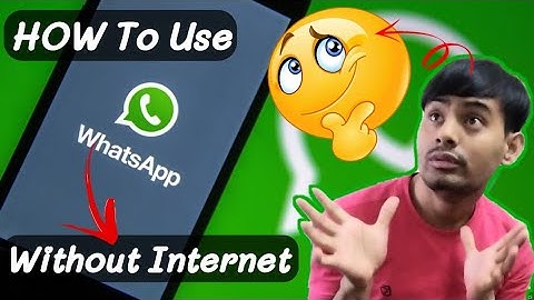 Now Use WhatsApp Without internet Connection | How do I set Proxy on WhatsApp ?