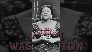 Dinah Washington (8/29/1924 - 12/14/1963) #dinahwashington #thatsalliwantfromyou