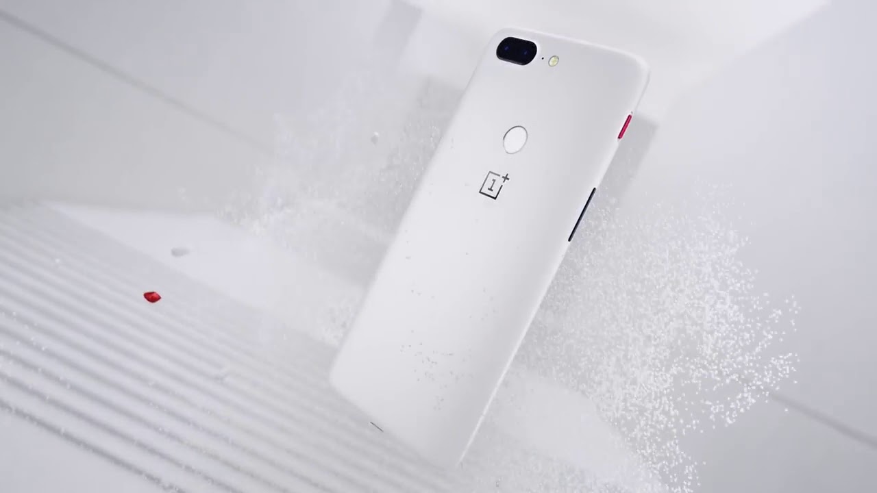 OnePlus 5T Sandstone White Limited Edition. Classic Revisited.