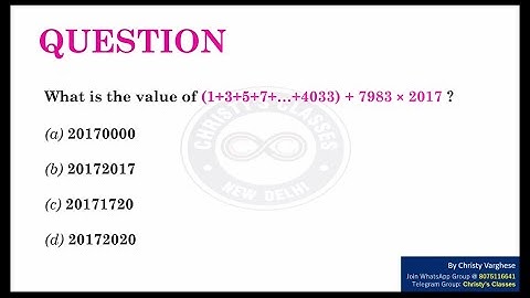 An Arithmetic question| CSIR-NET JUNE 2018 | General Aptitude | July Mary Mathew