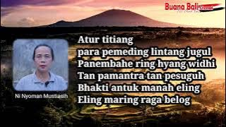 Kidung Dewa Yadnya - Pupuh Megatruh