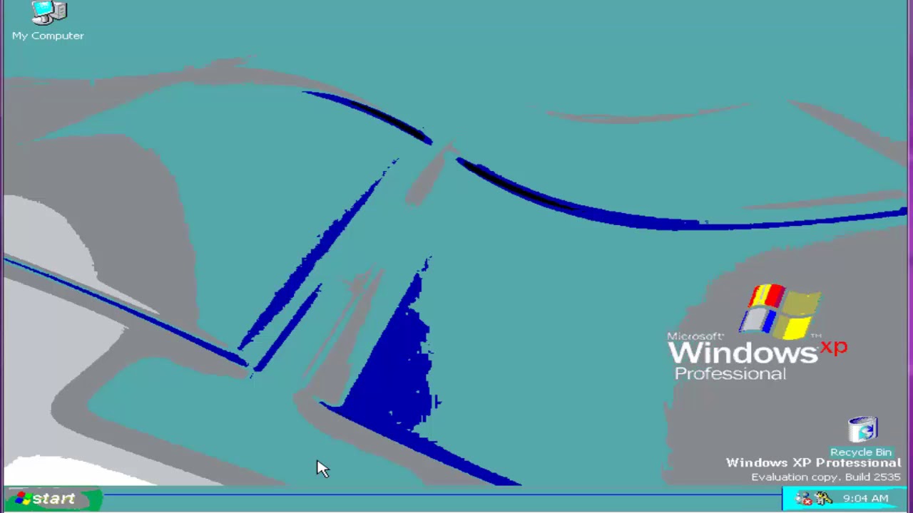 Windows Whistler (Windows XP RC2) Build 2535 in Virtual PC 2007! - YouTube