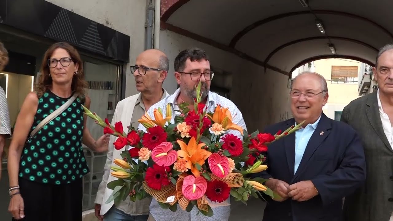 Ofrena floral als copatrons de Blanes, Sant Bonós i Sant Maximià
