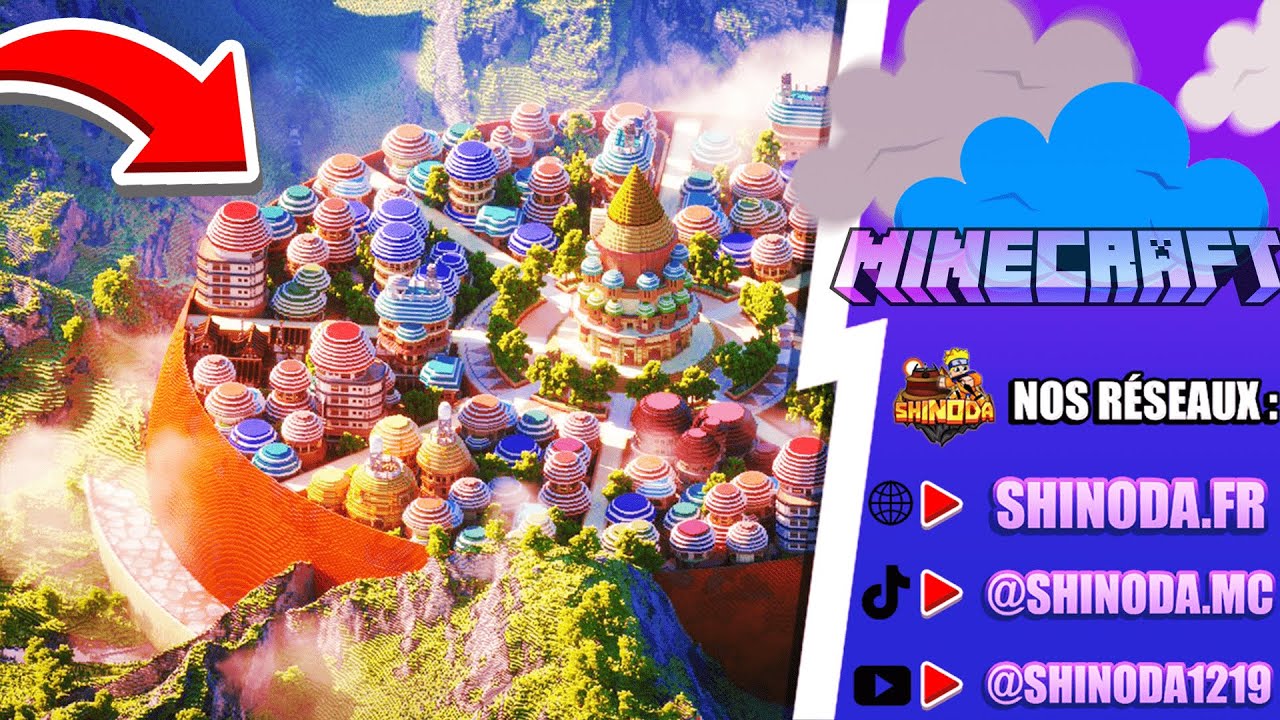 Le meilleur serveur Naruto Roleplay Minecraft ouvre ses portes ! [SHINODA]