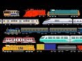 Trains - Book Version - Railway Vehicles - The Kids' Picture Show (Fun & Educational Learning Video)