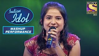 'Mera Piya Ghar Aaya' पर इस Contestant ने दिया Performance | Indian Idol | Mashup Performance