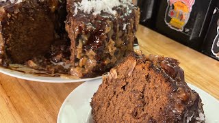AN AWESOME EASTER DESSERT/OLD SCHOOL GERMAN CHOCOLATE POUND CAKE/FRIDAY NIGHT CAKE OF THE WEEK