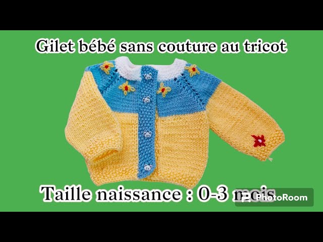 TUTO BRASSIERE BEBE FACILE - Mes tricots sans couture aux aiguilles  circulaires et en top-down