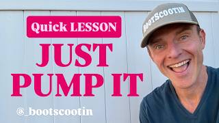 JUST PUMP IT Line Dance  -  Quick LESSON w