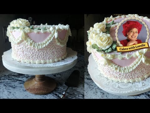 old-school-cake-decorating-/-basic-buttercream-piping