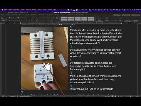 Physik - Lineare Regression mit Python