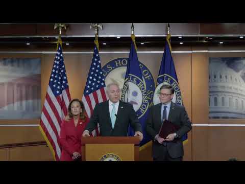 Leader Scalise speaks at a House Republican Leadership Press Conference. 9/1/2026