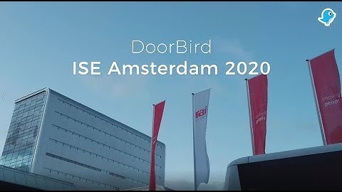 DoorBird @ ISE 2020 in Amsterdam