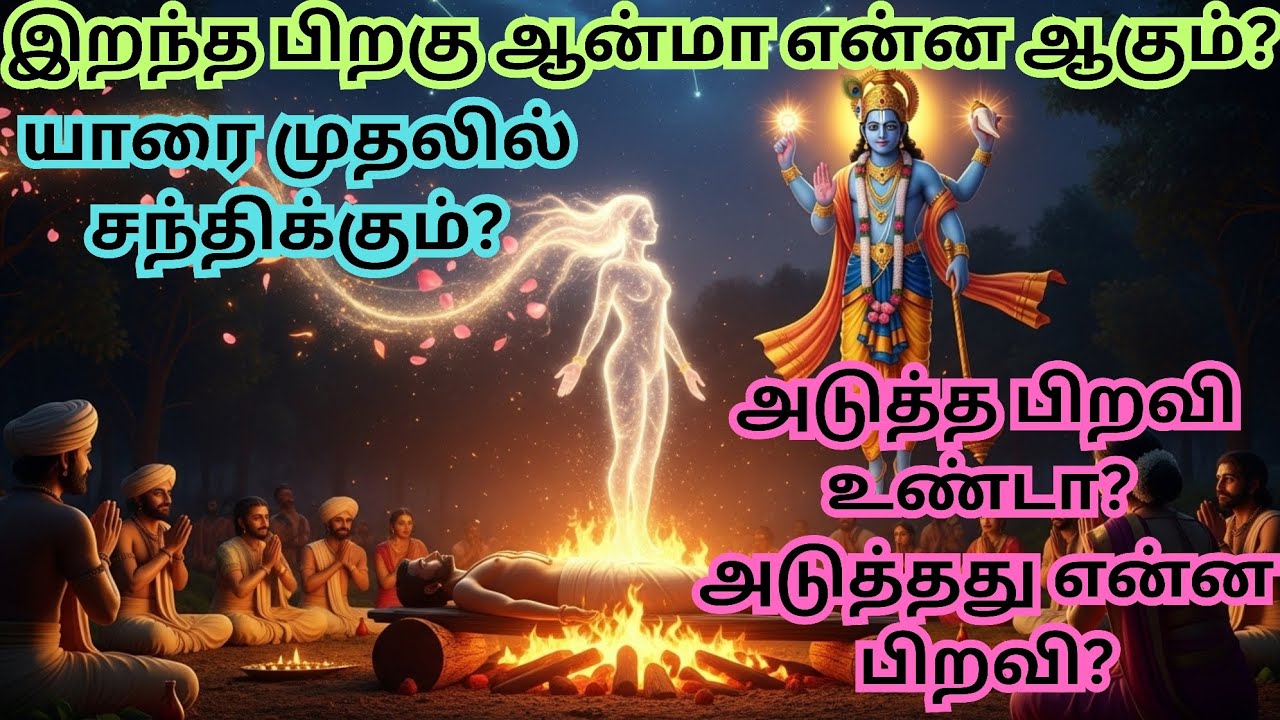 மரணத்திற்கு பிறகு ஆன்மா எங்கே செல்கிறது?நாரதர்-விஷ்ணு ரகசியம் | Soul After Death & Rebirth Explained