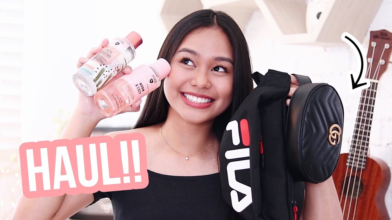Shopping Haul 2018! Gucci, Bape, PINK, 3CE etc. | ThatsBella