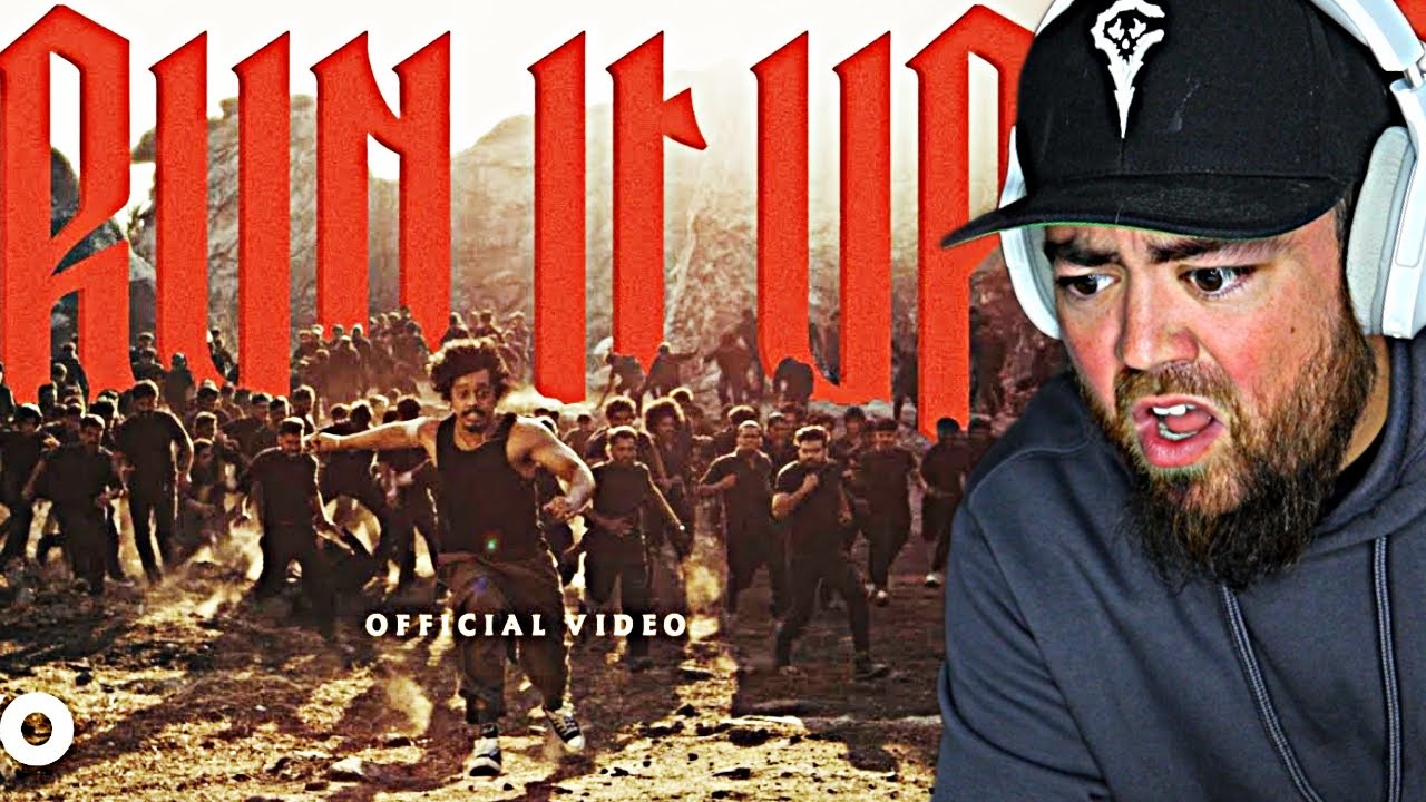 Run Song Rapper RAPPER REACTS to Hanumankind - Run It Up (Official Music Video) - YouTube