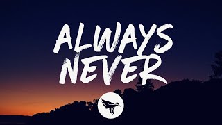 Video thumbnail of "Erin Kinsey - Always Never (Lyrics)"