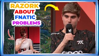 FNC Razork About FNATIC Problems 👀