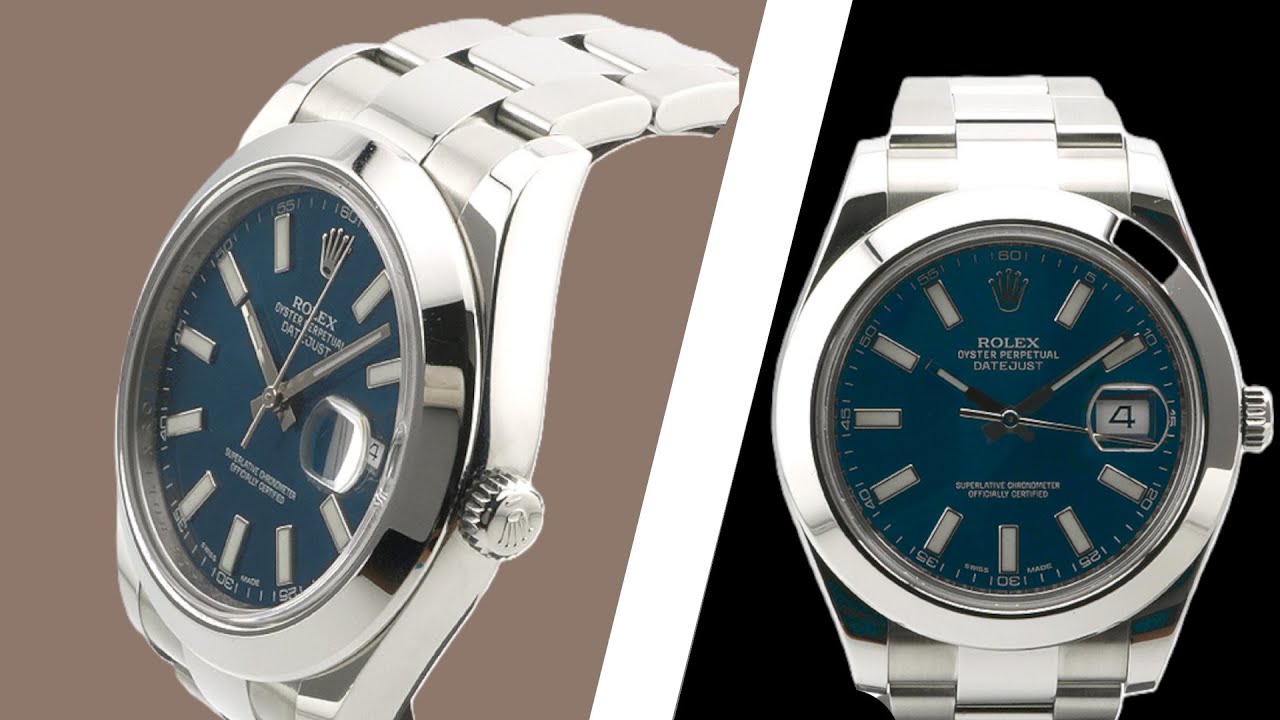 Rolex Datejust 2 Ref.: 116300 mit blauem Blatt 