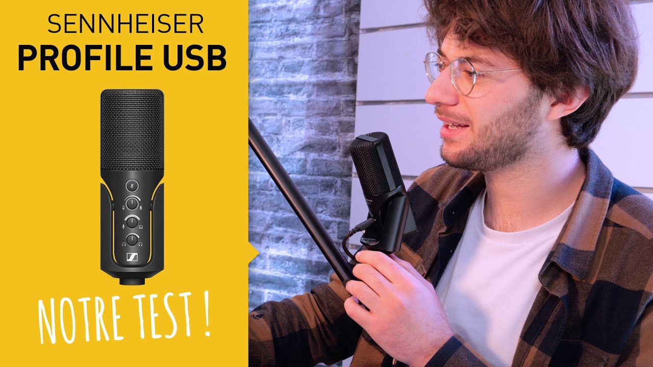 Micro Sennheiser Profile USB : pourquoi les streamers vont l'adorer 