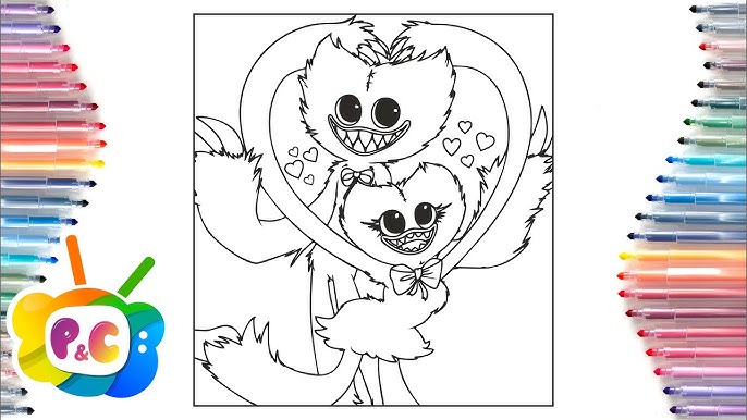 Poppy Playtime Chapter 2 coloring pages - Coloring pages 🎨