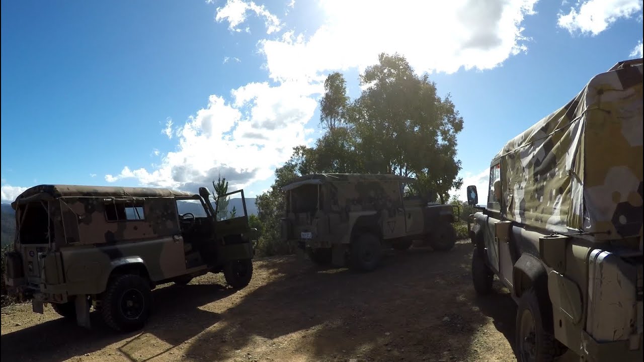 Canberra campfire 2016 Land Rover Perentie YouTube