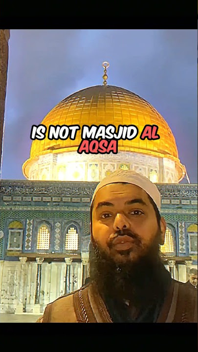 'IS THIS Masjid al Aqsa'⁉️🕌🇵🇸Muslims Must Watch!! #shorts #palestine