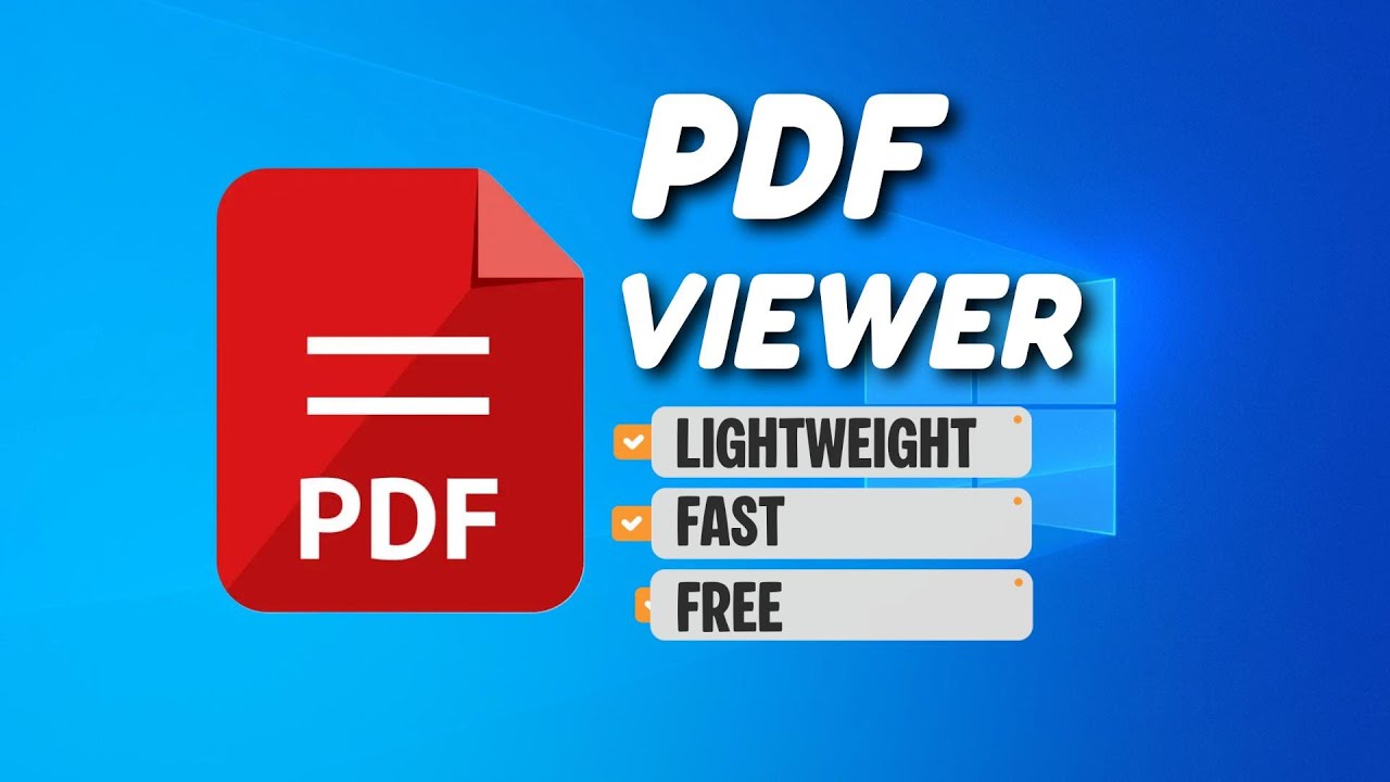 The Fastest & Lightest PDF Reader | Sumatra PDF - YouTube